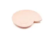 Rayell Harp Shell Trinket Tray Dusty Pink Home Decor Storage MDF 23x20x2cm