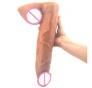 dong dildo huge large anus anal butt plug huge dragon silicone lubricant 30
