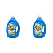 2PK Cold Power 2L Laundry Liquid Front & Top Loader Clean Lemon Fresh Scent