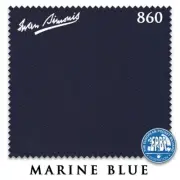 7' Simonis 860 Pool Table Cloth - Marine Blue - AUTHORIZED DEALER