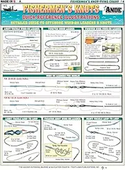 Quick Reference Offshore Wind-On Leaders & Knots #4 - Waterproof Guide to 13 Big Game Rigging Techniques | Portable & Built to Last | Double-Sided Easy to Read Diagrams | Fishermen's Knot Tying #4