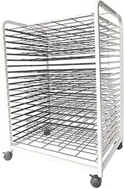 Art Drying Rack for Classroom,Studio Art Training Rack,Drying Easel,20 Removable Shelves,Suitable for Office File Storage Box