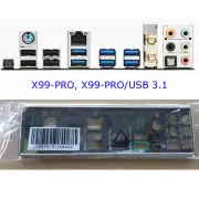 For ASUS X99-PRO/ X99-PRO/USB 3.1 IO I/O Shield Backplate