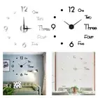 Living Room Decoration DIY Frameless Wall Clock Living Room Wall-friendly Design