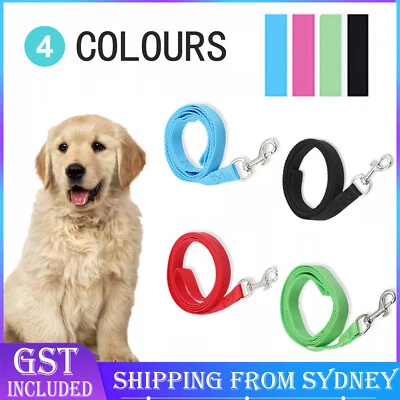 1.2M Long Dog Lead Pet Puppy Leash Training Obedience Recall Walk Tracking New