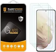 (3 Pack) Supershieldz Designed for Samsung Galaxy S21 FE 5G Tempered Glass Screen Protector, Anti Scratch, Bubble Free