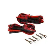 AEMC 2118.80 Kelvin Clips Test Leads, 20ft., 10A