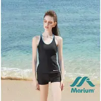 在飛比找蝦皮購物優惠-marium 女泳衣 兩件式泳衣 泳裝 四角平口褲