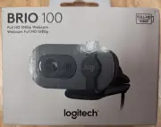 *NEW* Sealed Logitech Brio 100 1080p Full HD FHD USB Webcam Privacy Shutter