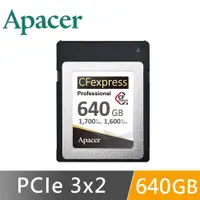 在飛比找PChome24h購物優惠-Apacer宇瞻 640GB CFexpress Type 