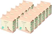 Marquise Baby Eco Nappies for Up to 6-11 kg Crawler, Size 3 (Pack of 12)