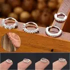 Piercing Jewelry Women Cartilage Helix Rhinestone Ear Studs Tragus Earrings