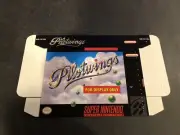 Pilotwings SNES Promo Display Box Only Never Folded