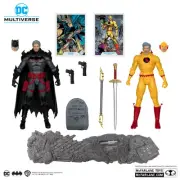 DC Multiverse: Batman vs Professor Zoom (Flashpoint) - 7" Action Figure Set