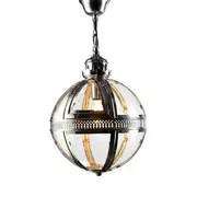 [Florabelle Living] Nash Ceiling Pendant Small Shiny Nickel