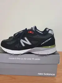 在飛比找Yahoo!奇摩拍賣優惠-NEW BALANCE  墨綠 麂皮慢跑鞋  M990MB4