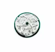 IRISH J. C. Walsh & Sons Circular Celtic Silver Plated Brooch Pin