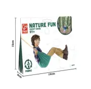Hape Nature Fun Portable Kid's Hammock in Green, 200lb Capacity