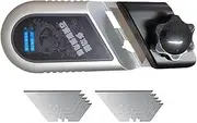 Plasterboard Chamfer Tool,Aluminum Alloy Plasterboard Fast Cutter - with 10 Cutter, Precision-Ground, Efficient Angle Planer for Woodworkers Ceiling Board Trimming Home Renovation