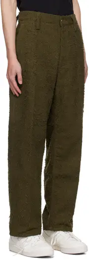 Towel trousers L Green