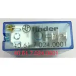 FINDER 繼電器 義大利 機電整合 自動控制 40.61.7.024.0001 線圈COIL:24VDC 零件 電子