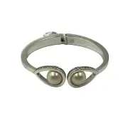 Brighton Chara Ellipse Open Hinge Bangle Bracelet