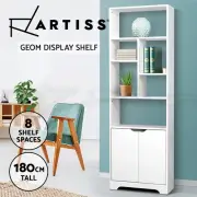 Artiss Bookshelf Display Book Cube Shelves Storage Cabinet Bookcase White GINA