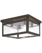 Livex Milford 4-Light Bronze Ceiling Mount