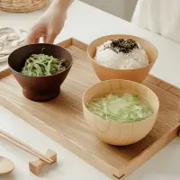 在飛比找樂天市場購物網優惠-日式木碗米飯碗沙拉碗天然酸棗木寶寶木碗面碗家用餐具大小號