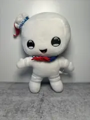 Toy Factory Ghostbusters Smile Stay Puft Marshmallow Plush 11” White