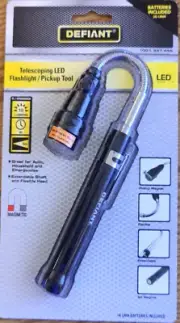 Defiant Telescoping LED Flashlight/Pickup Tool