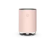 USB Humidifier Home Bedroom Air Conditioning Room Mini Aerosol Dispenser Desktop Water Meter-Pink