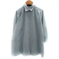 在飛比找蝦皮購物優惠-Untitled UNTITLED ANTA襯衫藍色 長袖 