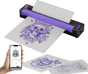 TATOPRT Portable Thermal Tattoo Stencil Printer Bluetooth Transfer Machine Kit