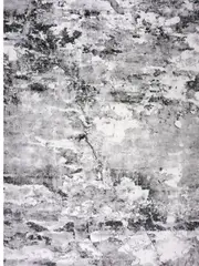 Supreme Grey Marble Pattern Rug