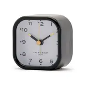 One Six Eight London LISA Grey / White Alarm Clock