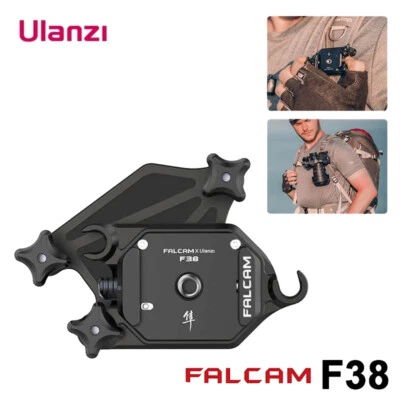 Ulanzi Falcam F38 Quick Release Backpack Strap Clip for Arca Swiss DSLR Cameras