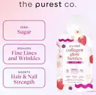 Purest Co Collagen Glow Berries Zero - 30 Sachets for Skin Elasticity & Glow