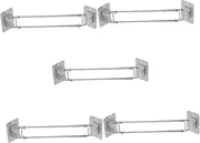 ULTECHNOVO Pcs Upgrade Your Rv Bathroom Adjustable Storage Rod Rv Shower Corner Shelf Corner Shelves Bar Storage