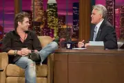 Colin Farrell and Jay Leno Historic Television Old Photo 3