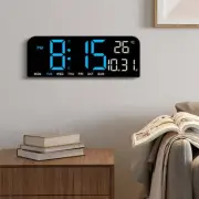 Large Digital Wall Clock Temperature Date Week Timing Countdown Auto Dimmable 4