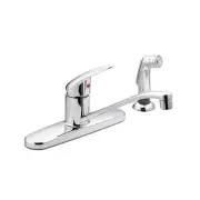 Moen CA40513C Cornerstone Single-Handle Kitchen Faucet Chrome