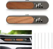 2 Packs Car Air Freshener Diffuser, Essential Oil Diffuser Vent Clip, Perfume Di