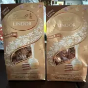 (2) New Limited Edition Lindt Lindor CARROT CAKE White Chocolate Truffle 6oz