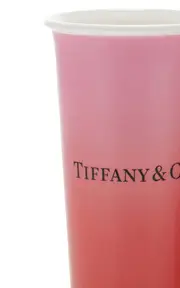 [Tiffany & Co.] Set-of-Two Large Bone China Coffee Cups
