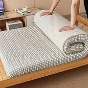 Household Soft Cotton Mattress, Pressure-Resistant, Anti-Collapse, Moisture-Proof Bedroom Floor Mattress