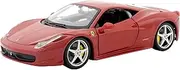 Burago 1/24 Ferrari 458 Italy Red Assembled 18-26003R1