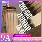 THICK Tape In Human Hair Extensions 100% Remy Skin Weft 24" FULL HEAD CLEARANCE