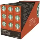 120 Starbucks by Nespresso Single Origin Colombia Coffee Capsules Pods MED Roast