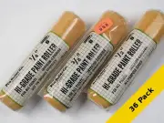 PRO ROLLER Hi Grade Polyester Paint Roller Cover 1/4" x 9" USA 36 PACK